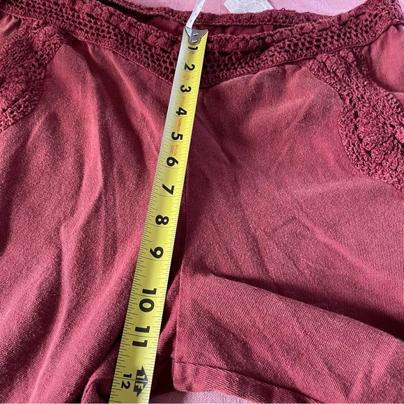 NWT Free People Neptunes Net Crochet Flare Pants sz 12 - Picture 13 of 14